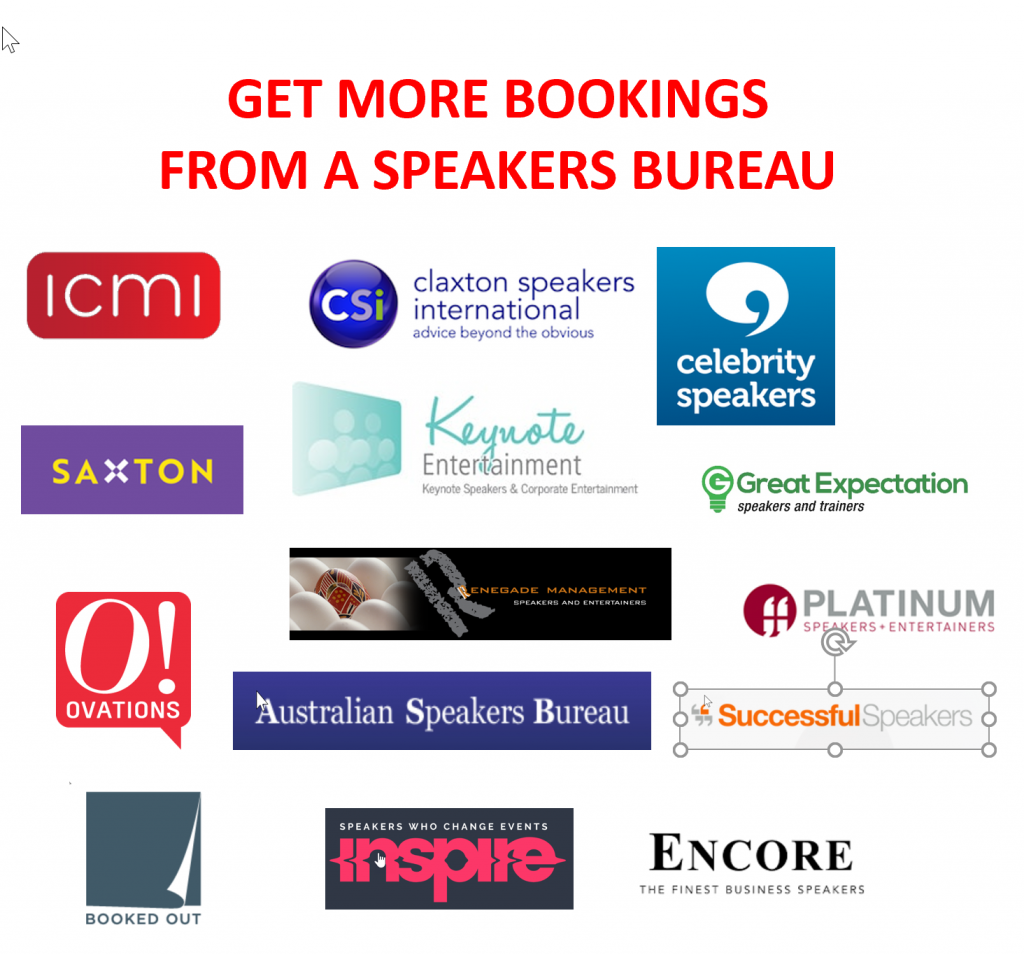 How to Get more Speaker Bureau Bookings as a Keynote Speaker Speaker